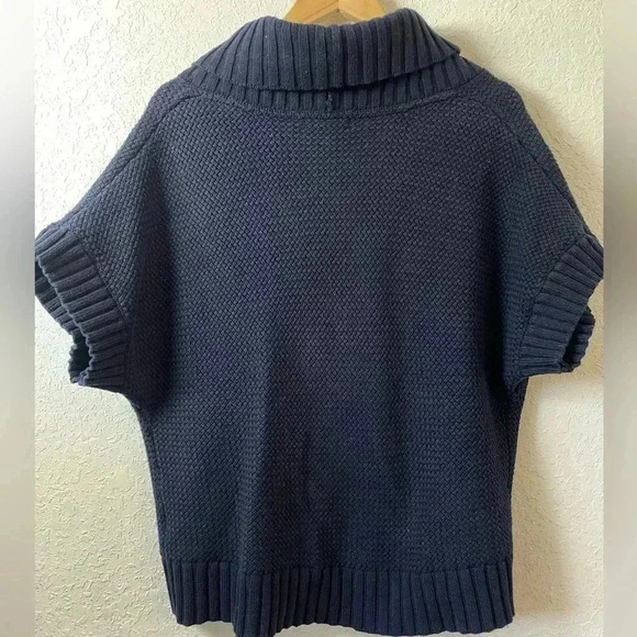 Tommy Hilfiger Navy Blue Knit Cardigan Sweater - Women’s XL - Picture 2 of 12